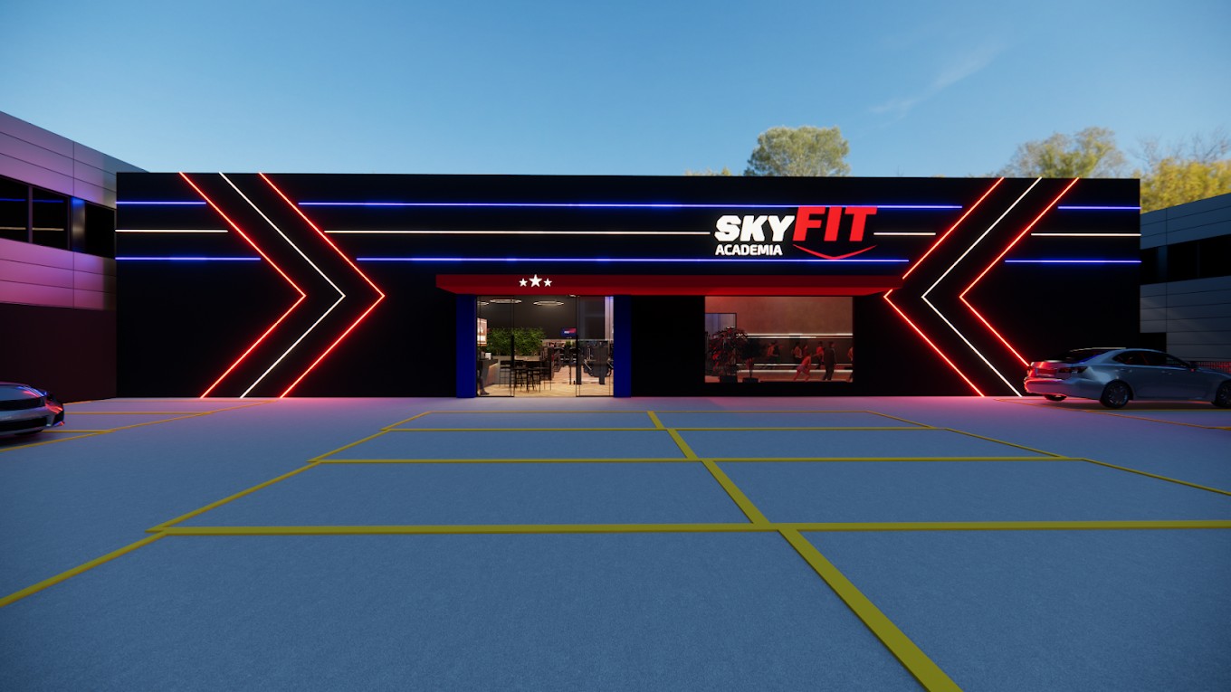 Fachada Skyfit Vicente de Carvalho